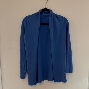 Elegant Blue Women's Cardigan